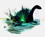  dinosaur feral grass hakugin scalie solo water 