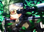  game_cg glasses gun sekisaba weapon white_hair 