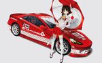 car enhance_heart hakurei_reimu japanese_clothes miko photoshop rokuwata_tomoe thighhighs touhou 
