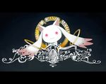  bad_id bad_pixiv_id german kusakabe_(kusakabeworks) kyubey latin letterboxed madoka_runes mahou_shoujo_madoka_magica metro-goldwyn-mayer no_humans parody red_eyes simple_background solo soul_gem translated 