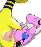  absurd_res ampharos anal anal_penetration blush caprine clenched_teeth duo erection feral feral_on_feral flaaffy hi_res lying male male/male male_penetrated male_penetrating mammal missionary_position nintendo on_back penetration penis pok&eacute;mon pok&eacute;mon_(species) precum saliva sex simple_background solo_focus tears teeth video_games white_background カワチー 