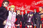  6+boys animal_ears antonio_lopez bad_id bad_pixiv_id barnaby_brooks_jr black_legwear cat_ears crossdressing dark_skin dress facial_hair feather_boa fedora formal glasses halloween hat huang_baoling ivan_karelin kaburagi_t_kotetsu karina_lyle keith_goodman multiple_boys multiple_girls musukichi nathan_seymour necktie shorts side_slit stubble stuffed_animal stuffed_bunny stuffed_toy suit sunglasses thighhighs tiger_&amp;_bunny vest waistcoat zettai_ryouiki 