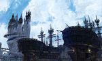  cityscape final_fantasy final_fantasy_xiv iwauchi_tomoki no_humans scenery ship watercraft 