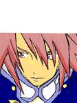  1boy kratos_aurion male male_focus oekaki red_eyes red_hair redhead short_hair solo tales_of_(series) tales_of_symphonia 