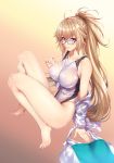  erect_nipples fate/grand_order feet jeanne_d&#039;arc jeanne_d&#039;arc_(fate) megane open_shirt see_through swimsuits wet zucchini 