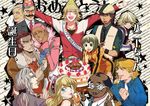  6+boys albert_maverick alexander_lloyds antonio_lopez bad_id bad_pixiv_id barnaby_brooks_jr ben_jackson birthday cake everyone food hat huang_baoling ikuji ivan_karelin kaburagi_t_kotetsu karina_lyle keith_goodman multiple_boys multiple_girls nathan_seymour party_hat pizza ribbon saitou_(tiger_&amp;_bunny) tiger_&amp;_bunny yuri_petrov 