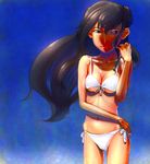  akai_hana bikini black_hair long_hair mizugi skinny tagme 