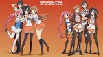  danny_choo futuristic hoshikawa_kanata laser_sable long_hair megane mirai_millenium pink_hair sable school_uniform seiun_eiji side_ponytail suenaga_haruka suenaga_mirai thighhighs twin_braids twin_tail weapon zettai_ryouiki 