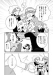  2girls bandana comic crystal_(pokemon) emerald_(pokemon) greyscale monochrome multiple_boys multiple_girls odamaki_sapphire pokemon pokemon_special ruby_(pokemon) translated unagi_(kobucha_blaster) 