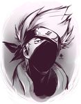  hatake_kakashi male mask naruto silver_hair soemy tagme 