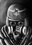  gasmask menulizz monochrome nazi tagme 