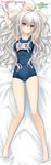  dakimakura kisakinomiya_chihaya lowres mizugi otome_wa_boku_ni_koishiteru_futari_no_elder purple_eyes sukumizu very_long_hair white_hair 