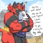  bedroom_eyes bulge butt canid canine canis dialogue felid feline half-closed_eyes imminent_sex incineroar livesinabag looking_back male male/male mammal nintendo pok&eacute;mon pok&eacute;mon_(species) seductive star star_fox super_smash_bros video_games wolf wolf_o&#039;donnell 