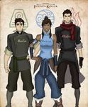  avatar bolin_(avatar) korra legend_of_korra mako_(avatar) 