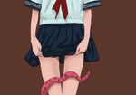  legs lift sailor schoolgirl skirt teenager tentacles thighs uniform 