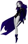  black_hair bleedman cape clips heroes jewels loli long_sleeves raven short_hair teen_titans 