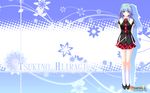  blue_hair hiiragi_tsukino maikaze_no_melt suzukaze_no_melt tenmaso wallpaper 