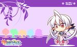  chibi elf komowata_haruka maikaze_no_melt silver_hair suzu_(suzukaze_no_melt) wallpaper 