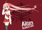  hidan_no_aria kanzaki_h_aria long_hair pink_hair red_eyes school_girl tagme 