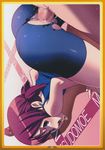  all_fours blush doggystyle droll hair_bobbles looking_back marui_futaba mitsudo_moe oshiri panties_aside pantsu pantylines penis purple_eyes purple_hair pussy_juice saliva sex shorts spats tagme tank_top tasaka_shinnosuke torn_clothes vaginal 