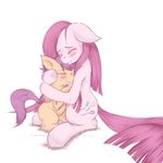 blush couple cute cutie_mark equine friendship_is_magic horse hug my_little_pony pegasus pinkie_pie_(mlp) scootaloo_(mlp) tail wings 