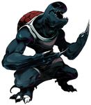  gen_1_pokemon monster muscle no_eyes no_humans nostrils open_mouth pokemon pokemon_(creature) pose realistic sharp_teeth shell sido_(slipknot) simple_background solo squirtle standing tail teeth white_background 