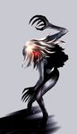  claws left_4_dead midriff monster red_eyes silver_hair witch_(left4dead) 