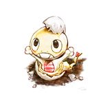  creature dated egg eggshell gen_5_pokemon hatching looking_up no_humans outstretched_arms piorz pokemon pokemon_(creature) pokemon_(game) pokemon_bw scraggy signature solo 