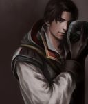  assassin's_creed_(series) assassin's_creed_ii bad_id bad_pixiv_id brown_eyes brown_hair ezio_auditore_da_firenze gloves labyrinth-s male_focus mask scar smile solo 