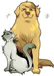  blue_eyes cat dog hair_ornament hairclip keith_goodman l102016695 no_humans tiger_&amp;_bunny yuri_petrov 