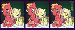  apple baby big_macintosh_(mlp) blanket comic couple cute equine family female feral fluttershy_(mlp) friendship_is_magic fruit good_parenting group hair horse male mammal my_little_pony open_mouth orange_hair pegasus pink_hair pony sleeping tears warren_hutch wings yawn yawning young 