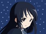  akiyama_mio black_hair k-on! long_hair qplus school_uniform solo 