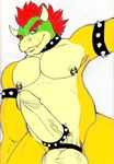 bowser chubby edit koopa looking_at_viewer male mario_bros nintendo nipples nude penis reptile retile scalie solo turtle unknown_artist video_games 