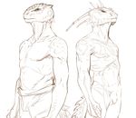  chillchell clothed clothing horn nude scalie skyrim the_elder_scrolls the_elder_scrolls_v:_skyrim video_games 