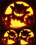  carving gastly gengar ghost haunter jack_o&#039;_lantern jack_o'_lantern joh-wee nintendo pok&#233;mon pok&eacute;mon pumpkin smile spirit undead video_games 