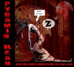  drooling male pyramid_head saliva silent_hill silent_hill_2 skulker87 sleeping solo topless video_games 