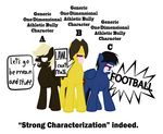  equine feral football friendship_is_magic group horse male mammal my_little_pony pegasus pony sarcasm screaming stereotype the_truth wings 