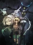  androgynous animal_ears bad_id bad_pixiv_id blue_eyes cat_ears coat doctor_blythe fujiwara_akina hunter_x_hunter neferpitou short_hair slit_pupils terpsichora wings 