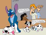  101_dalmatians alien cadpig canine cub dalmatian disney dog female inter_species lilo lilo_&amp;_stitch lucky male rave_roo rolly stitch young 