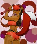  animal_ears back big_breasts big_butt breasts butt cartoon clothed clothing drawn_together female fox_ears fox_tail foxxy_love hat human licking licking_lips looking_at_viewer looking_back mammal nipples open_mouth pose seductive shorts sircle skimpy smile solo standing tail tongue tube_top 