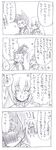  4koma colette_brunel collet_brunel comedy comic humor lloyd_irving monochrome sketch tales_of_(series) tales_of_symphonia 