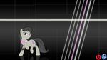  beats black_background black_coat black_hair bow_tie cutie_mark desktop_background equine female friendship_is_magic hair hasbro hi_res horse hp lines my_little_pony octavia_(mlp) pink_bow_tie pink_line plain_background reflective_surface smile standing wallpaper white_lines 