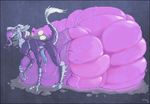  anthro arthropod blue blue_penis bug canine dragon egg eggsac fox herm hybrid insect intersex mammal mucus oviposition ovipositor penis pink pink_body purple purple_body slime slug_(artist) solo wolf 