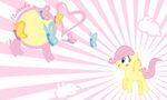  arthropod butterfly cub equine evilarticfox female feral fluttershy_(mlp) friendship_is_magic hi_res insect mammal my_little_pony pegasus wallpaper wings young 