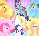 equine female feral fluttershy_(mlp) friendship_is_magic horn horse machine mammal mechanical my_little_pony pinkie_pie_(mlp) pony rainbow_dash_(mlp) rarity_(mlp) robot twilight_sparkle_(mlp) unicorn 
