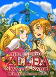  6+boys blonde_hair blue_eyes cape character_request earrings fi ghirahim hair_over_one_eye jewelry link loftwing multiple_boys multiple_girls nakagami_yuzuki pantyhose pointy_ears princess_zelda the_legend_of_zelda the_legend_of_zelda:_skyward_sword thighhighs white_hair 