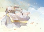  bad_id bad_pixiv_id cape habit index long_hair niwatoriko nun petals praying robe solo to_aru_majutsu_no_index very_long_hair 