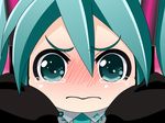  blush chibi close crying hatsune miku possible_duplicate tears vector vocaloid 