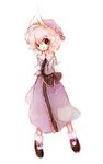  bad_id bad_pixiv_id bow hat japanese_clothes k_no_hito open_mouth pink_eyes pink_hair ribbon saigyouji_yuyuko short_hair simple_background smile solo ten_desires touhou triangular_headpiece white_background 