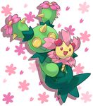  flower harit holding looking_away maractus nintendo open_mouth pok&#233;mon pok&eacute;mon smile video_games 